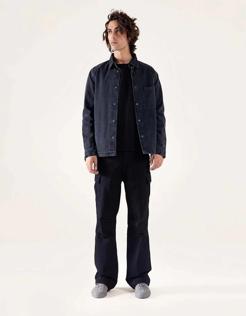 DENIM OVER SHIRT WITH POCKET